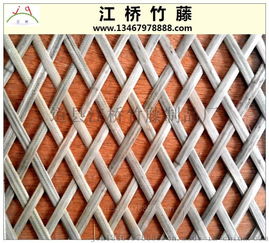 橋竹藤生態裝飾材料 定制工程竹編裝飾，打造綠色建筑美學